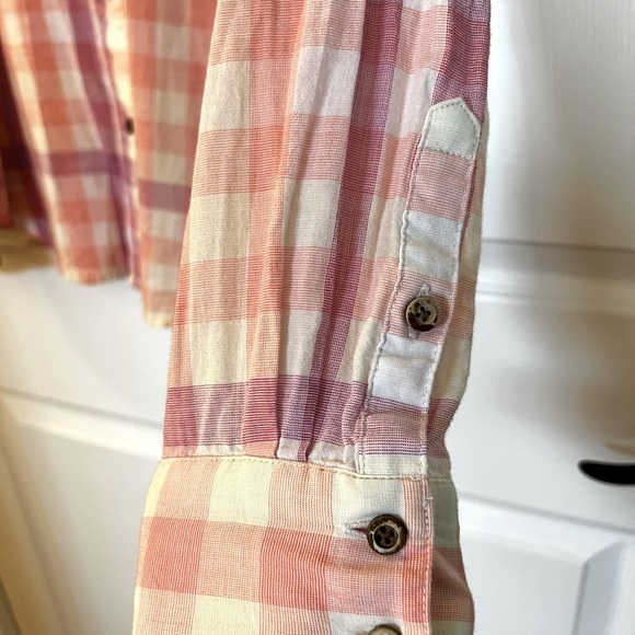 The North Face Button Up Long-Sleeve, Plaid, MEDIUM - Picture 2 of 8